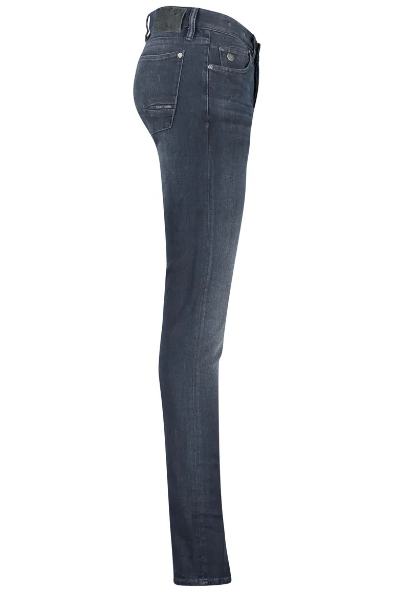 Cast Iron Riser Slim jeans 5-pocket donkerblauw