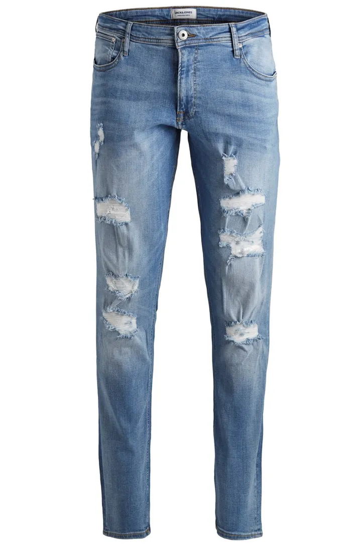Jack & Jones Plus Size spijkerbroek 5-pocket blauw