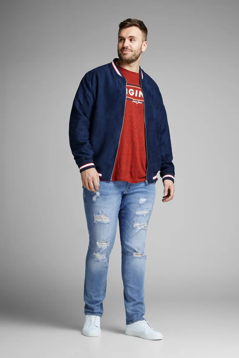 Jack & Jones Plus Size spijkerbroek blauw 5-pocket