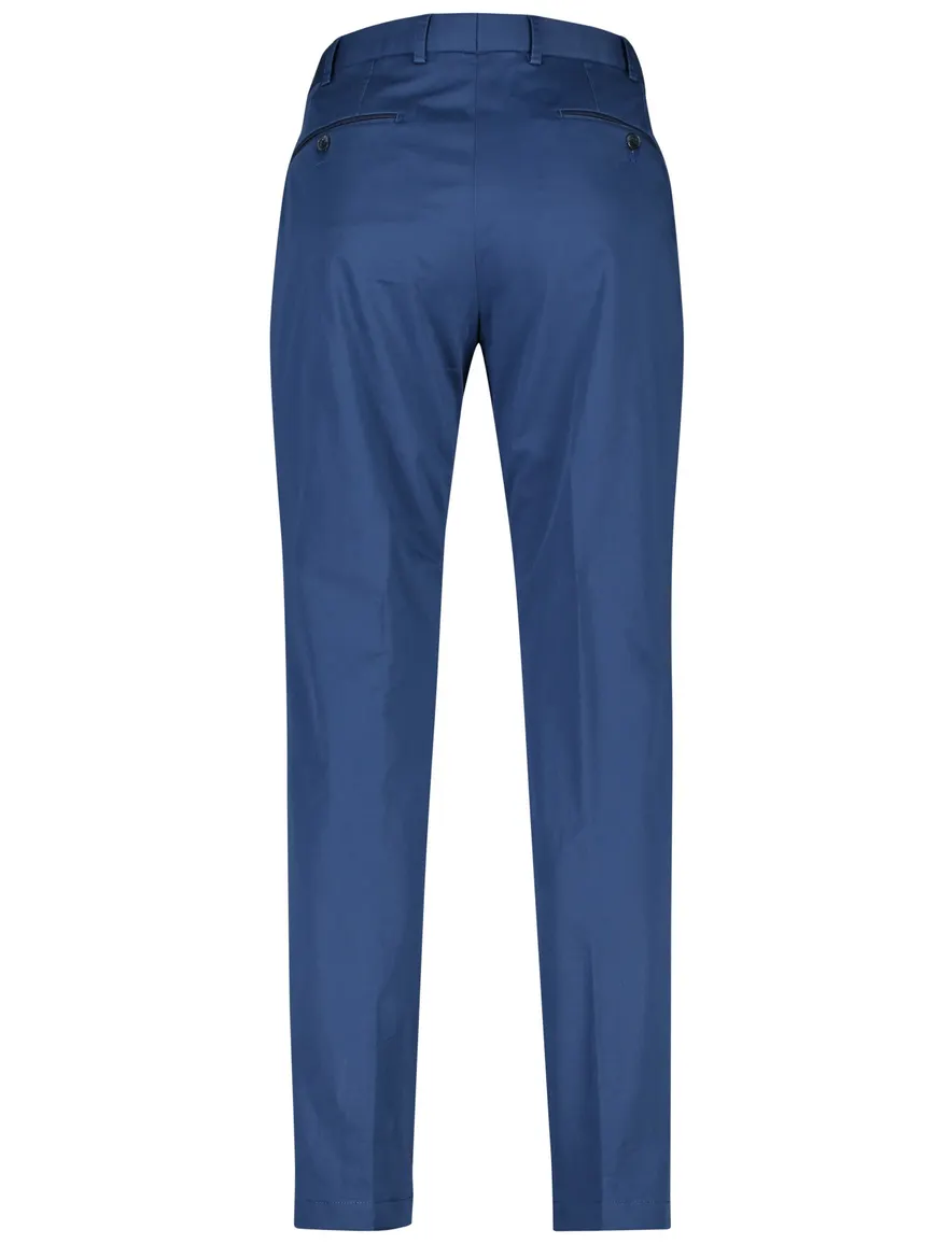 Hiltl flatfront broek blauw