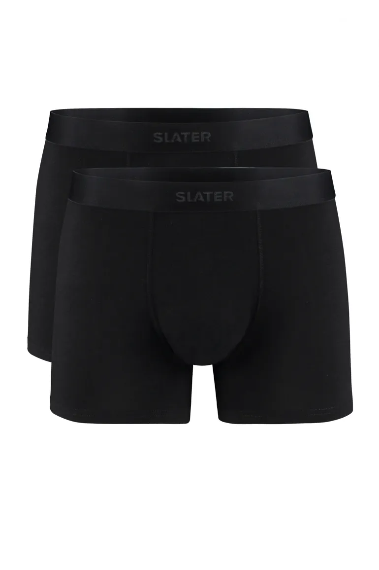 boxershort zwart Slater Basic Bamboe