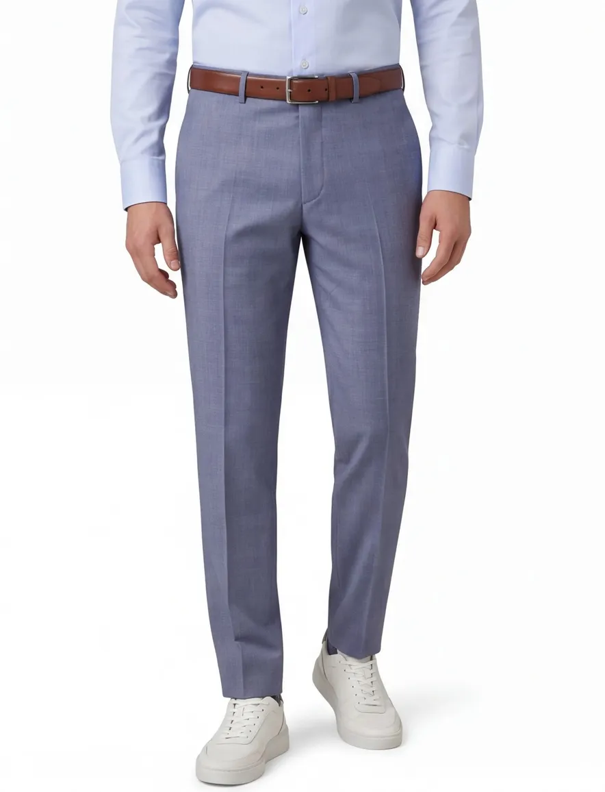 Roy Robson pantalon blauw uni Mix & Match