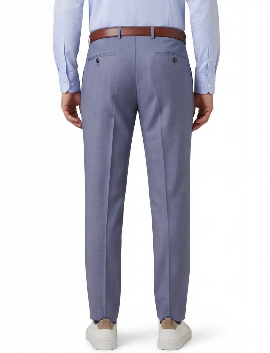 Roy Robson pantalon blauw uni Mix & Match