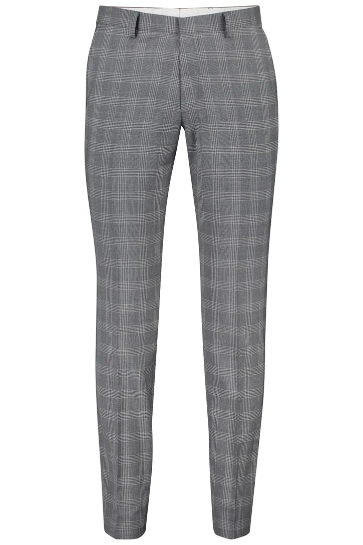 Mix & Match pantalon Roy Robson grijs geruit