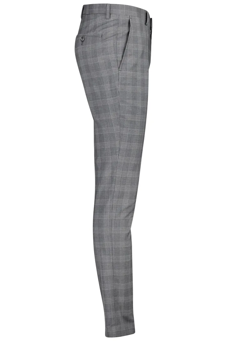 Mix & Match pantalon Roy Robson grijs geruit