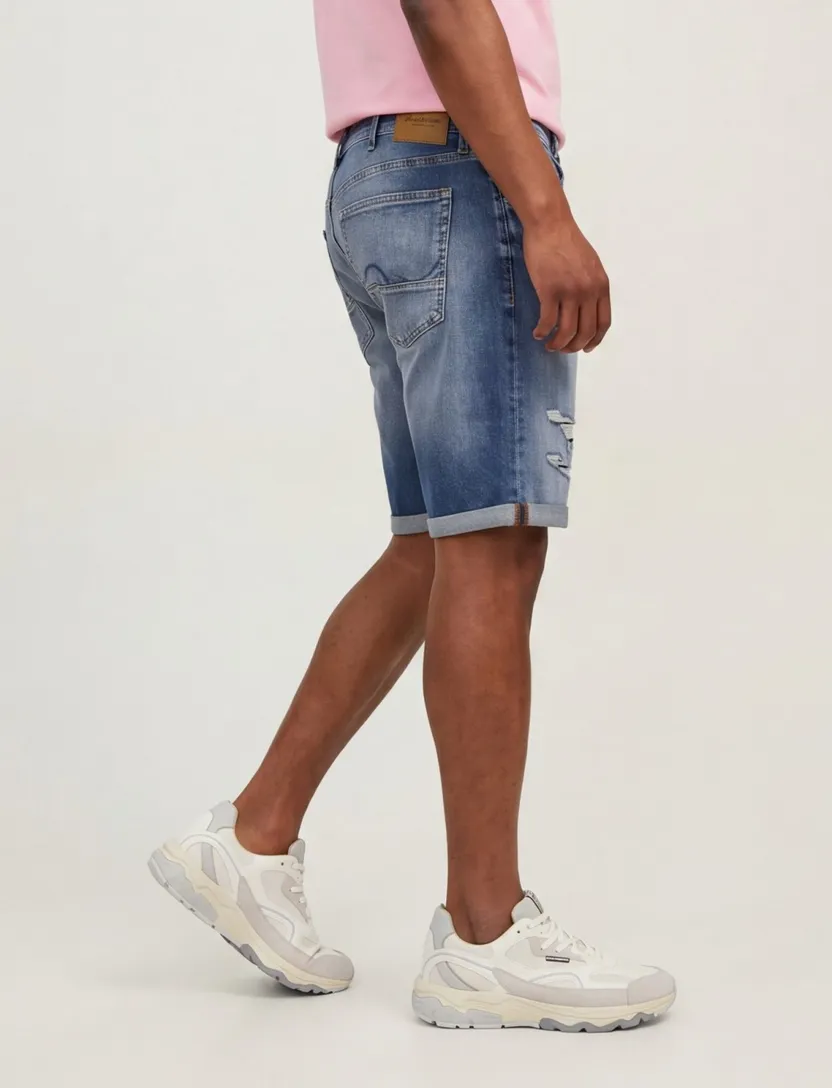 Jack & Jones Plus Size denim shorts blauw