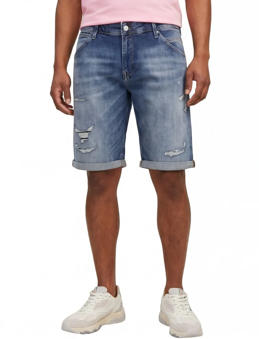 Jack & Jones Plus Size denim shorts blauw