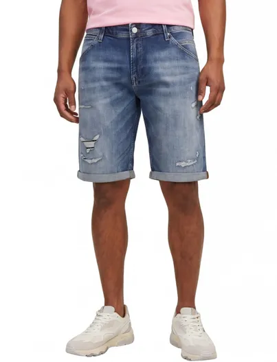 Jack & Jones Jack & Jones short Blauw Plus Size denim