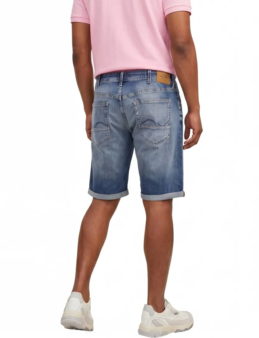 Jack & Jones Plus Size denim shorts blauw