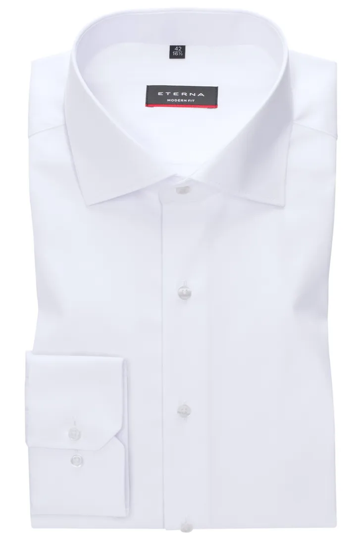 Eterna overhemd Modern Fit widespread wit