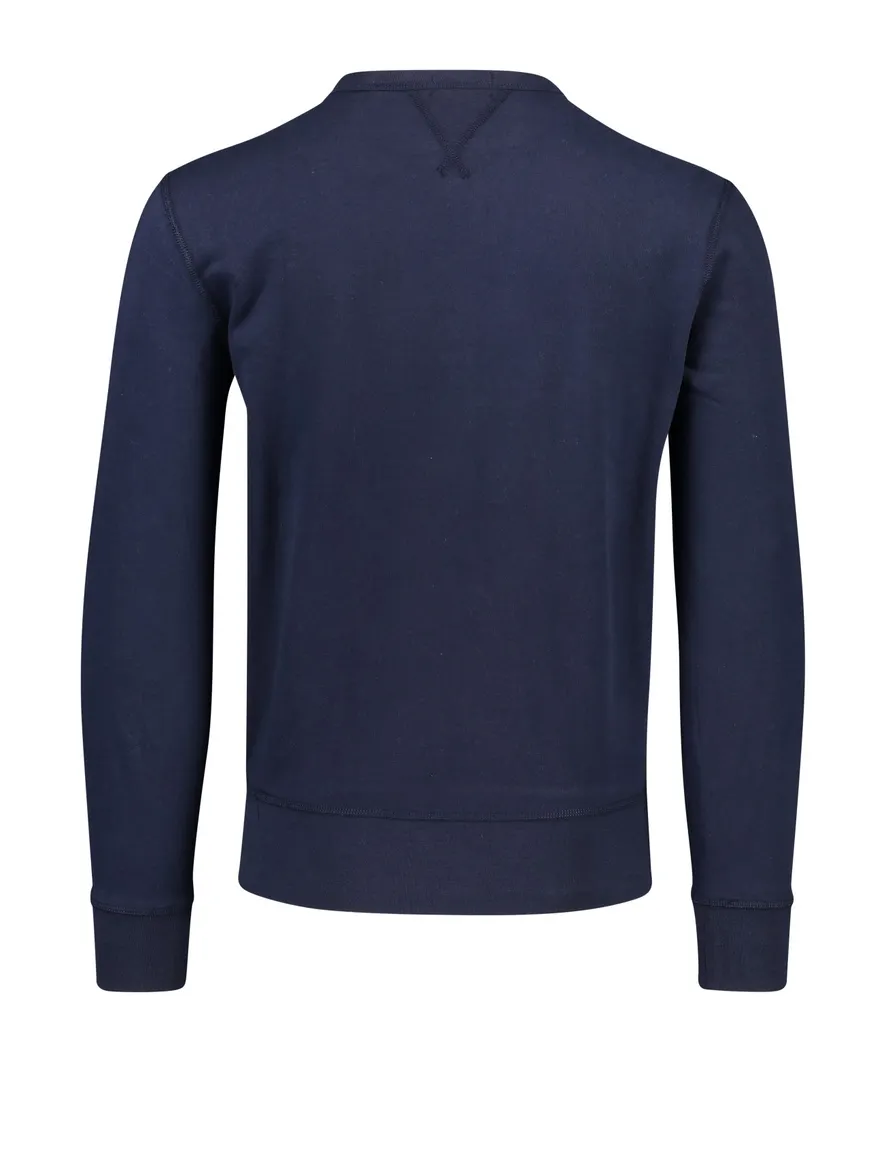 Ralph Lauren trui ronde hals navy