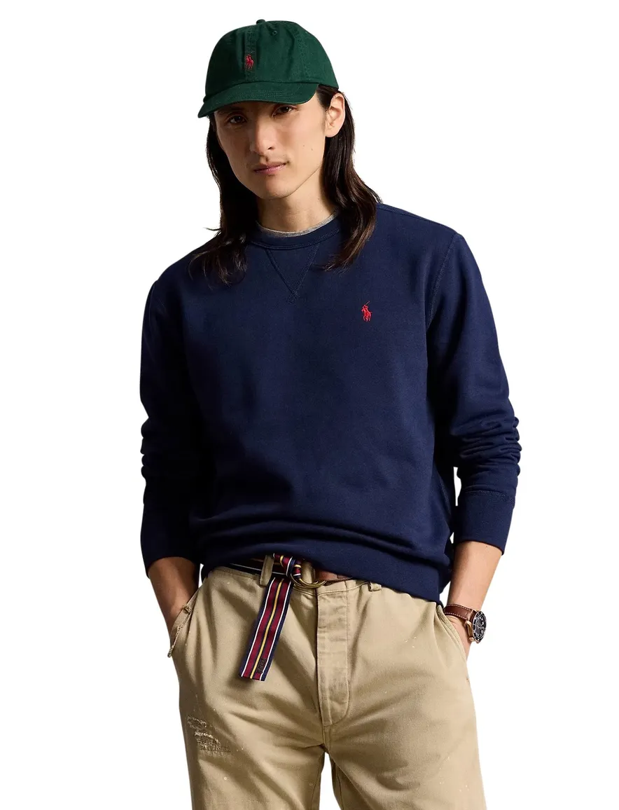 Ralph Lauren trui ronde hals navy