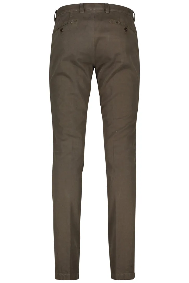 Pantalon groen Portofino slim fit
