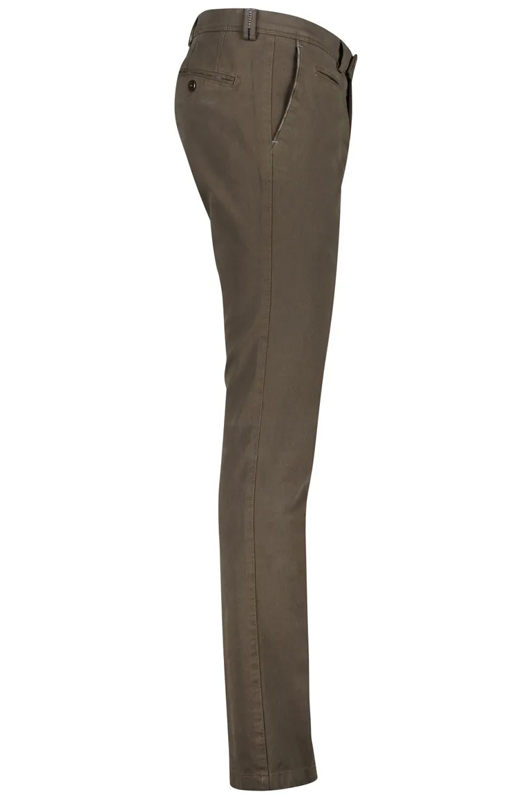 Portofino broek slim fit groen