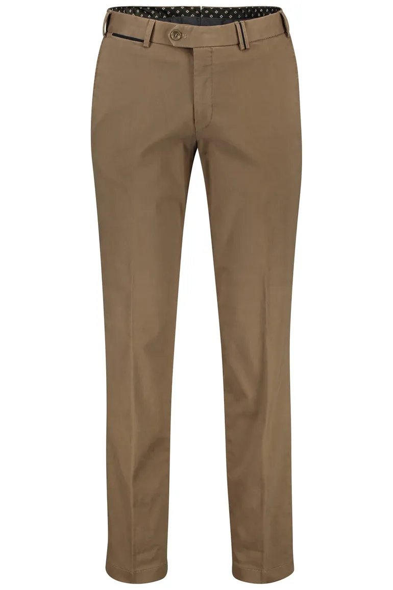 Hiltl Peaker-S katoenen broek bruin
