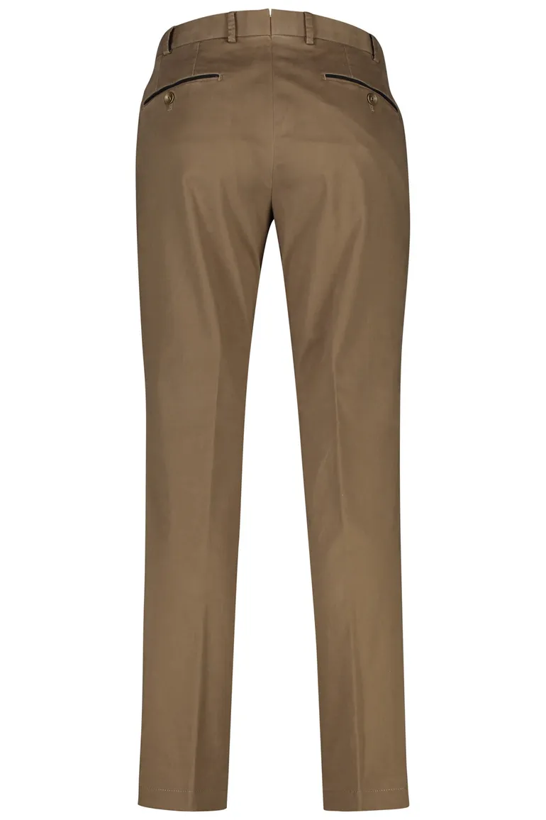 Hiltl Peaker-S katoenen broek bruin