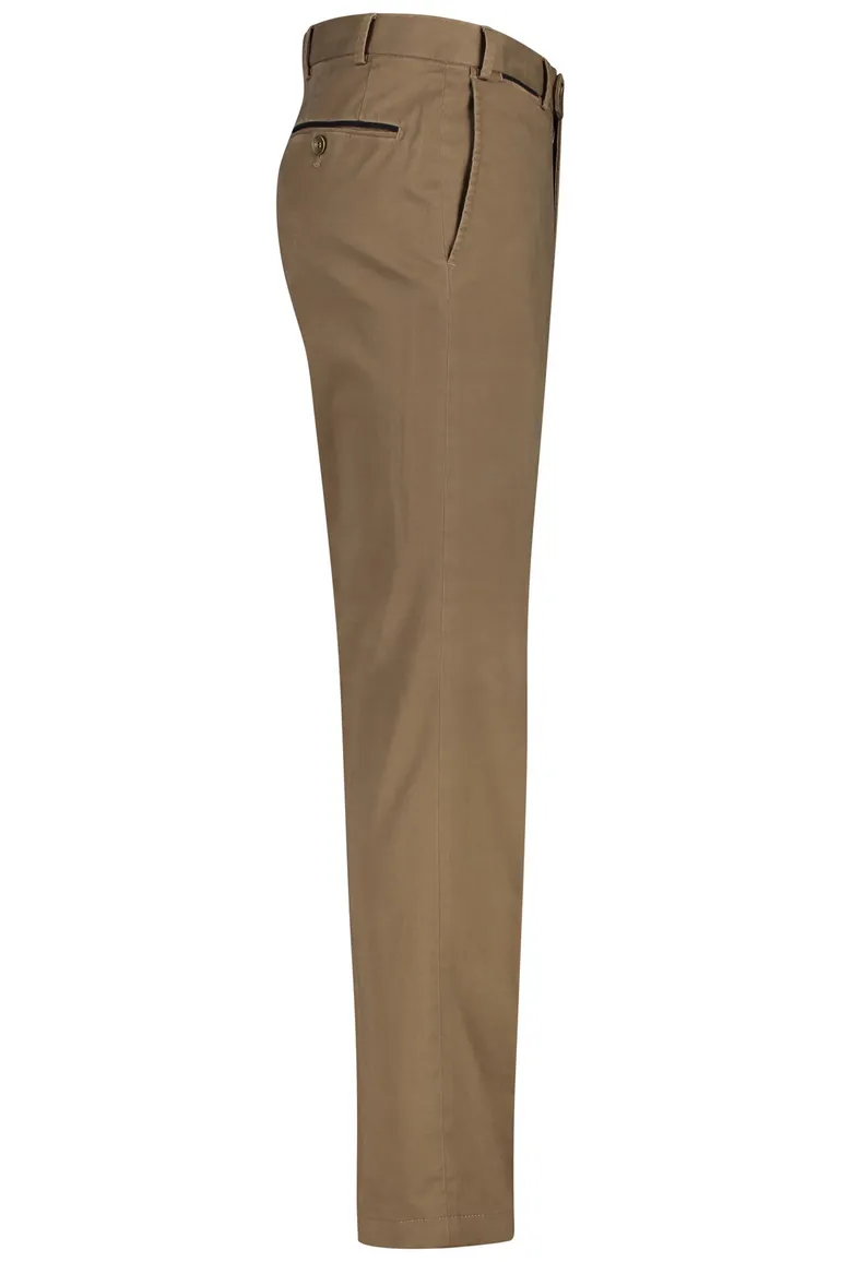 Hiltl Peaker-S katoenen broek bruin