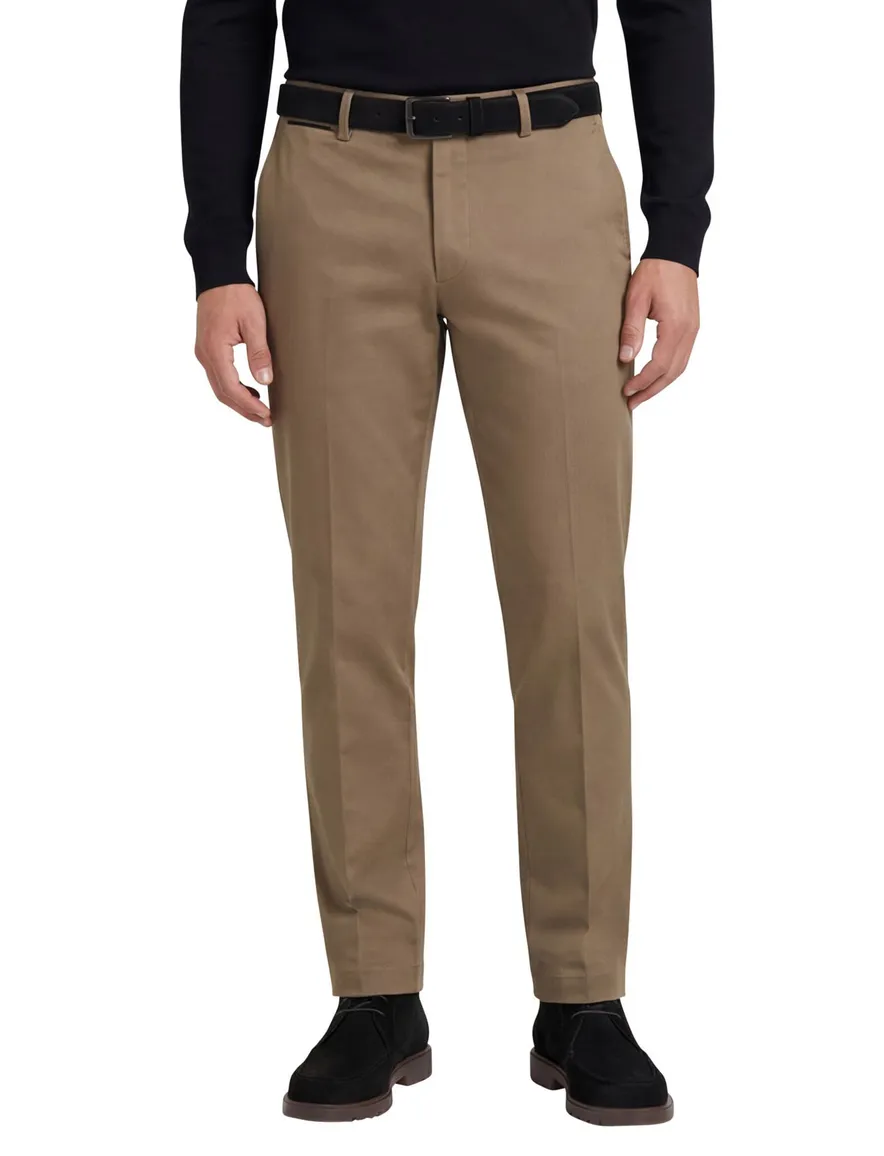 Hiltl Peaker-S katoenen broek bruin