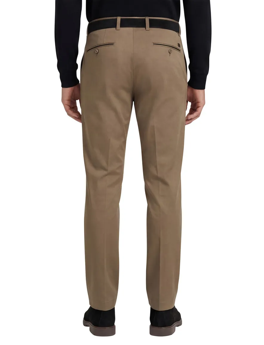 Hiltl Peaker-S katoenen broek bruin