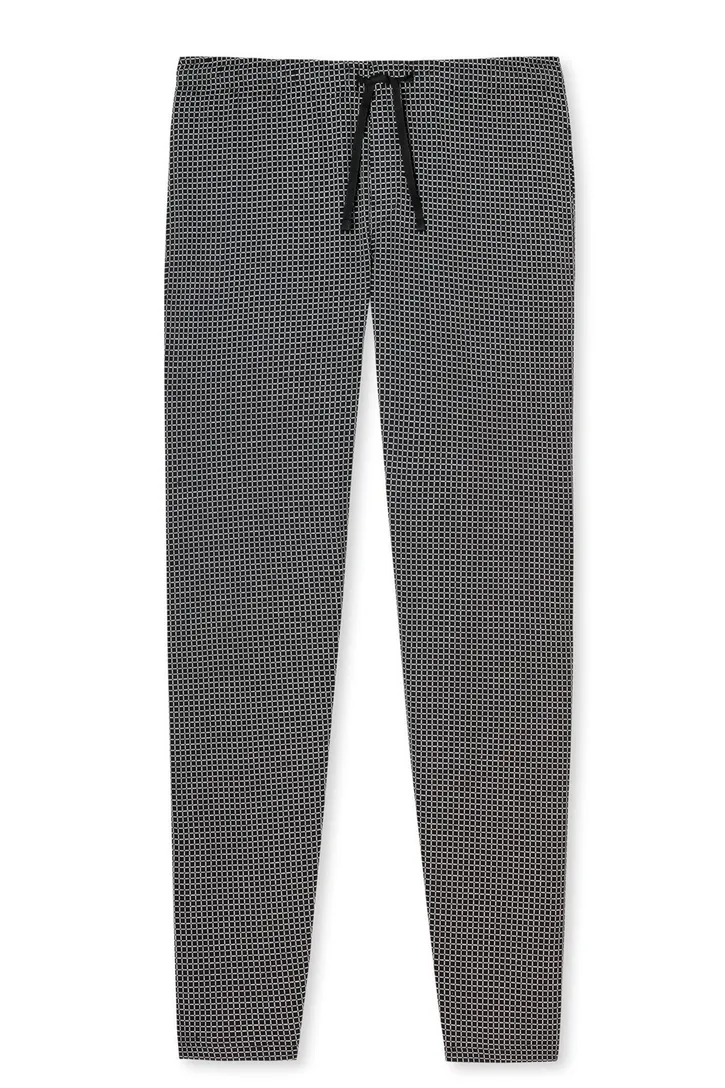Schiesser pyjamabroek zwart met print