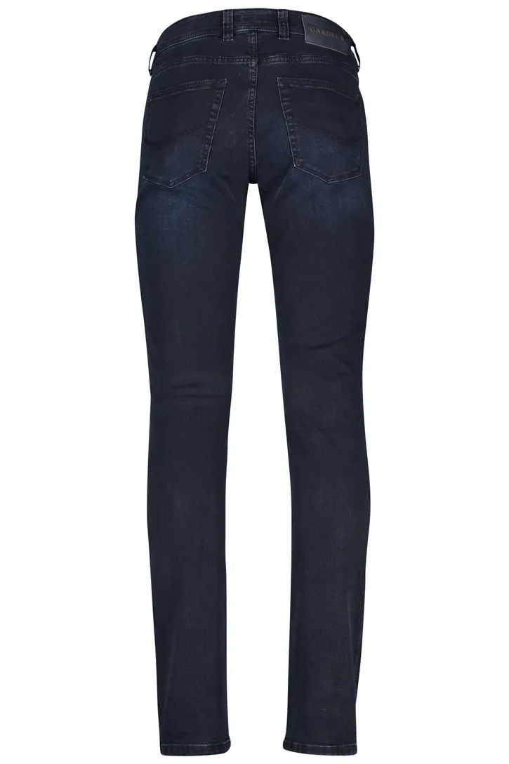 Gardeur 5-pocket donkerblauw katoen Sandro