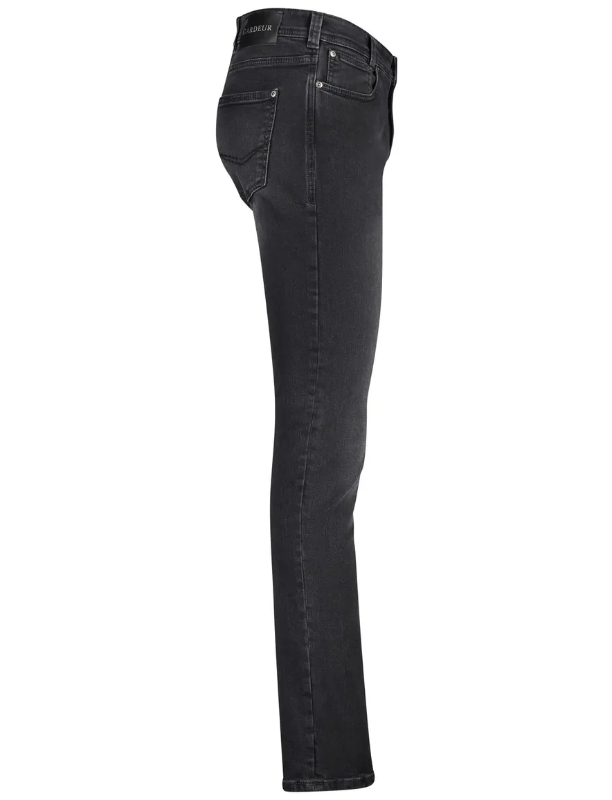 pantalon Gardeur grijs effen katoen Sandro