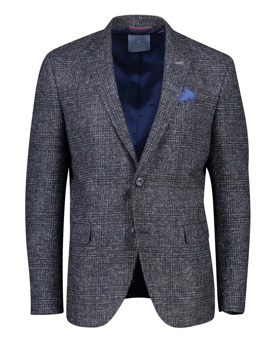 Pierre Cardin colbert donkerblauw incl. pochet