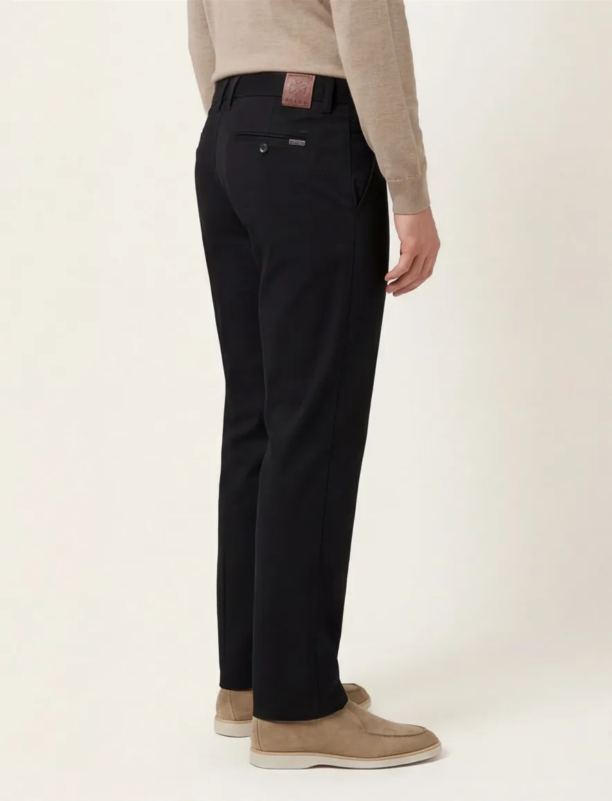 M.E.N.S broek polyester zwart
