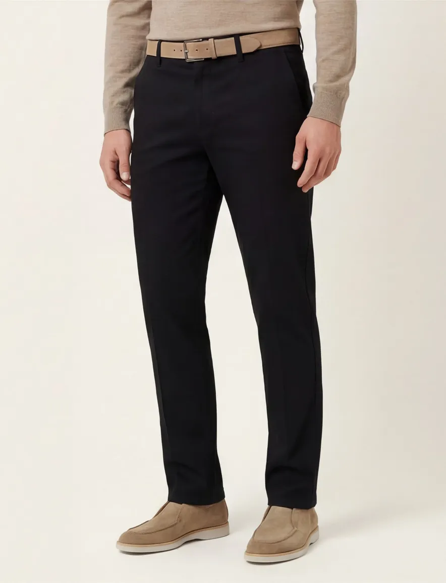 M.E.N.S broek polyester zwart