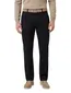 M.E.N.S 5-pocket broek zwart effen