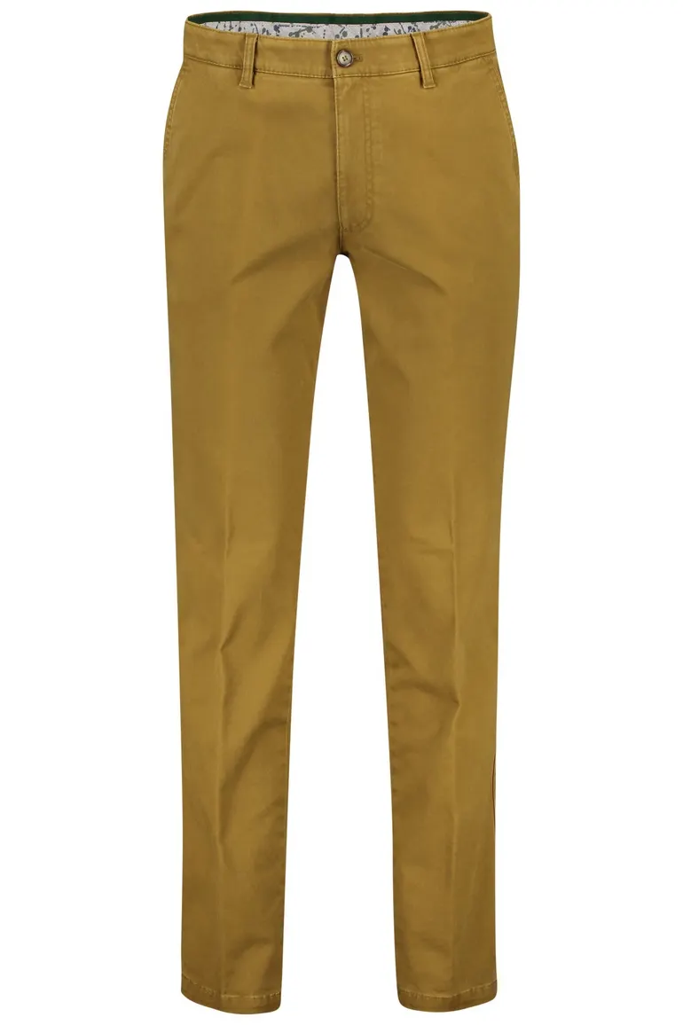 M.E.N.S. pantalon Madison donkergeel