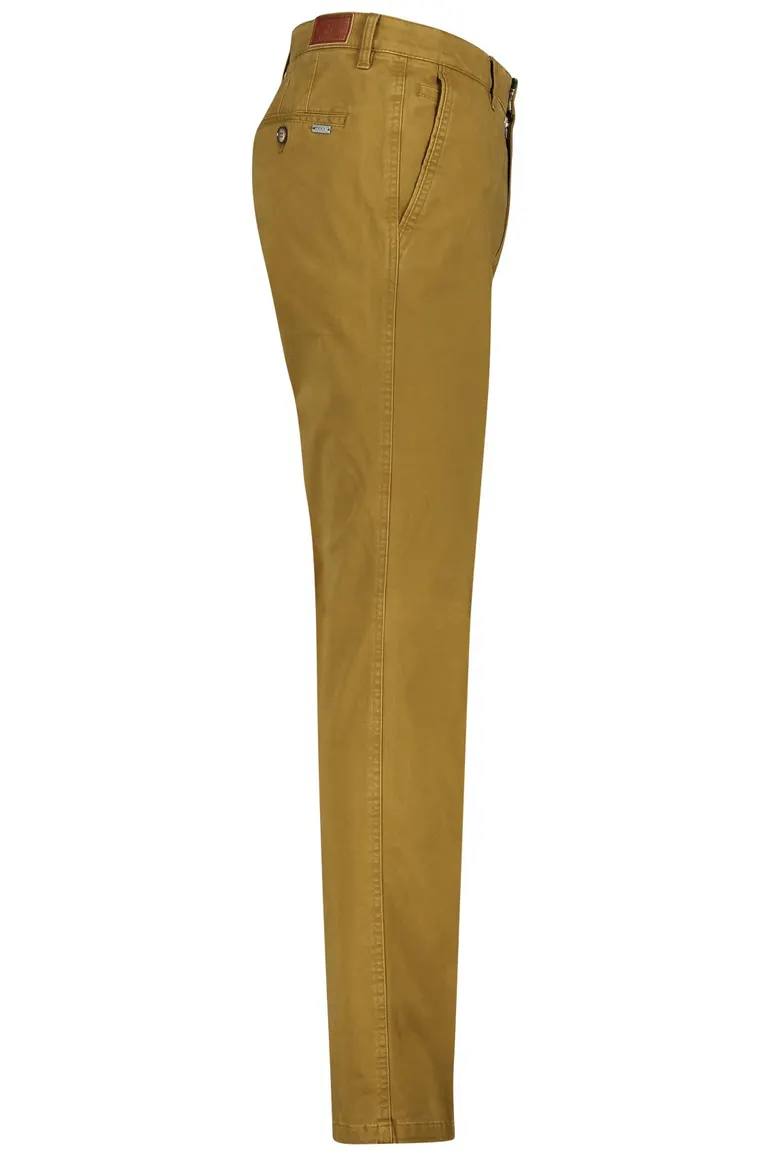 M.E.N.S. pantalon Madison donkergeel