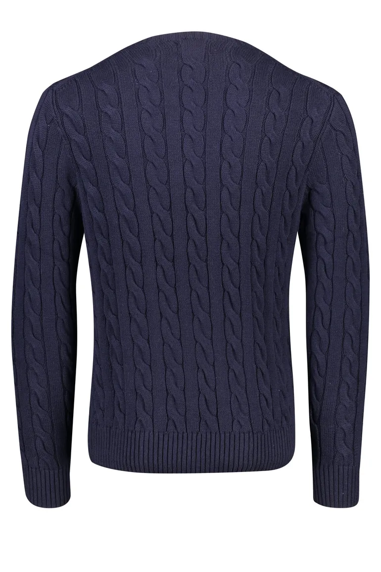 Ralph Lauren kabeltrui navy