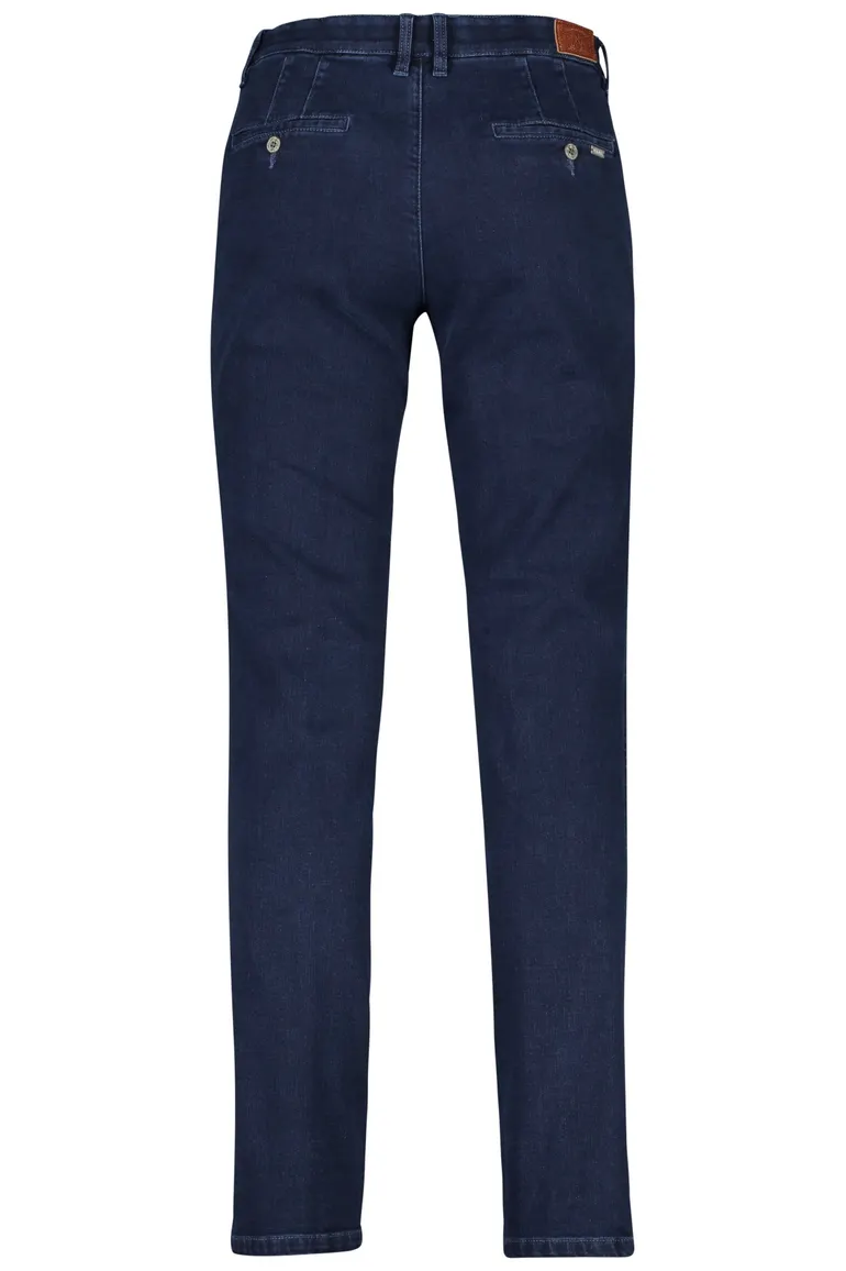 M.E.N.S. Madison U chino blauw denim
