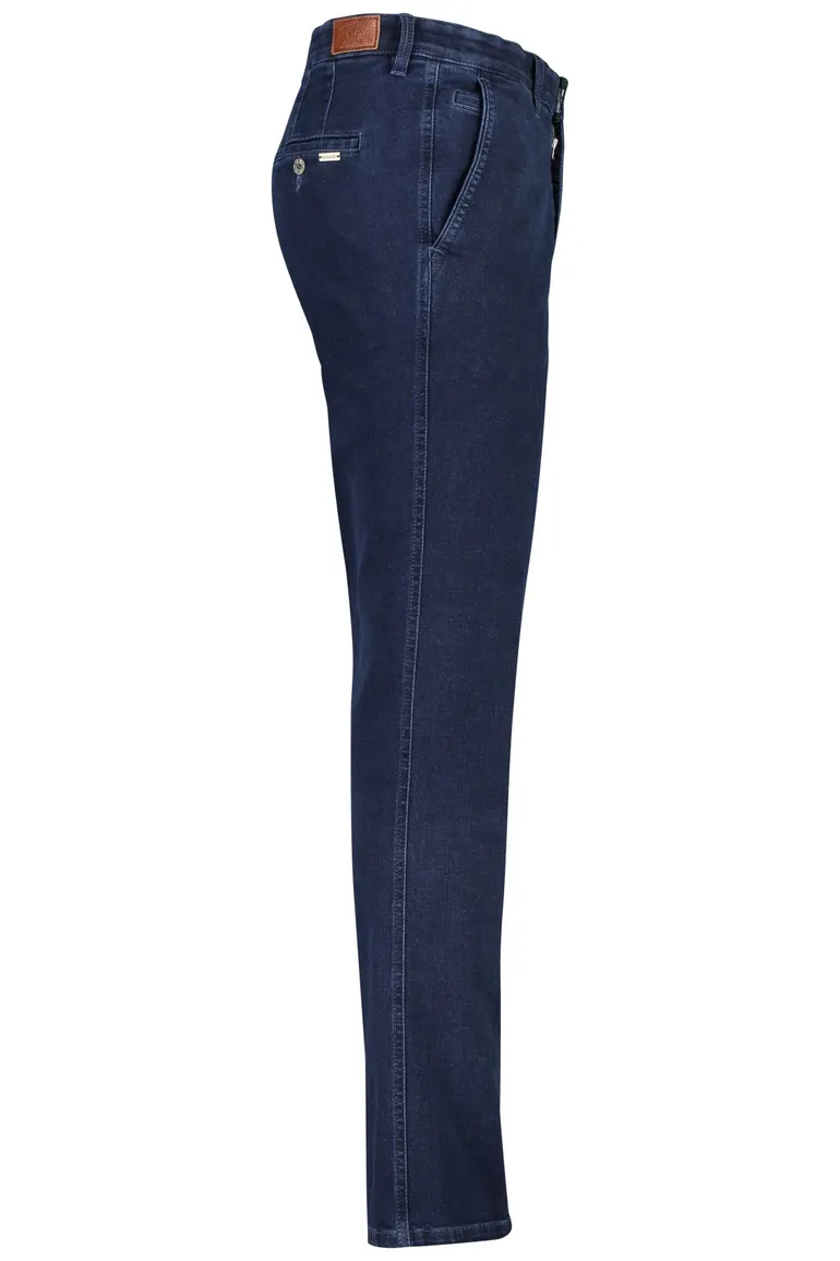 M.E.N.S. Madison U chino blauw denim