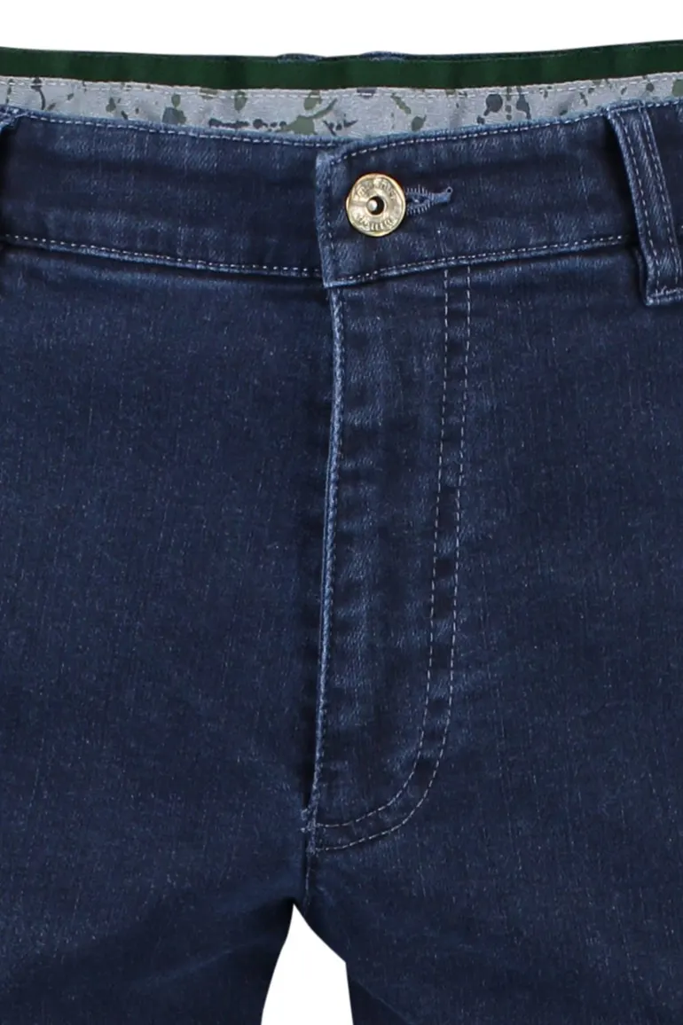 M.E.N.S. Madison U chino blauw denim