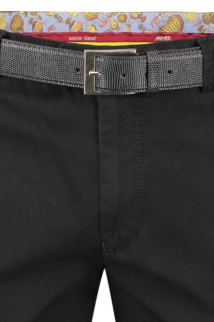 Meyer chino zwart Bonn