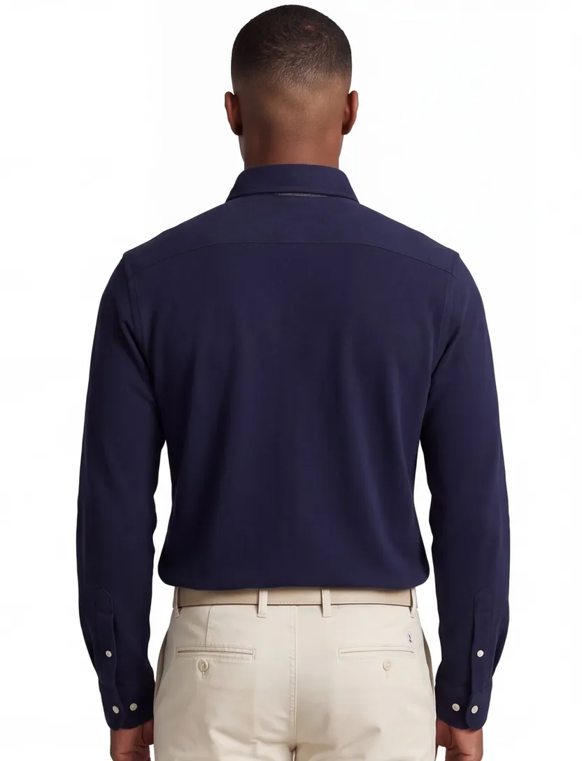 Polo Ralph Lauren trui Big & Tall donkerblauw effen