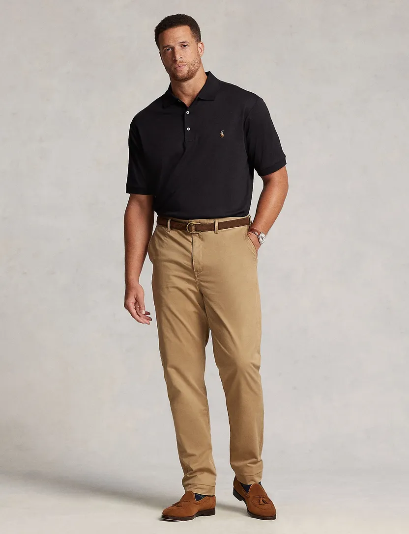 Polo Ralph Lauren Big & Tall poloshirt zwart