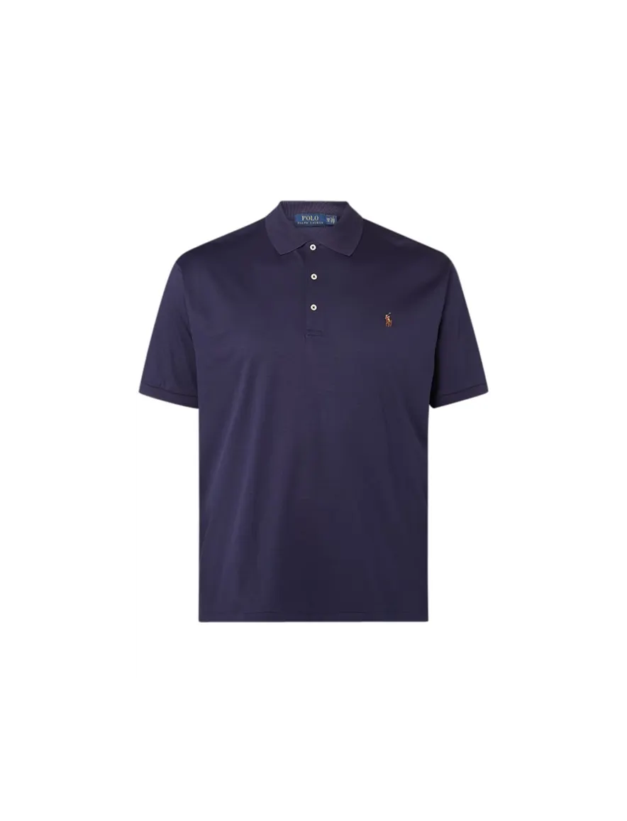 Polo Ralph Lauren Big & Tall poloshirt donkerblauw