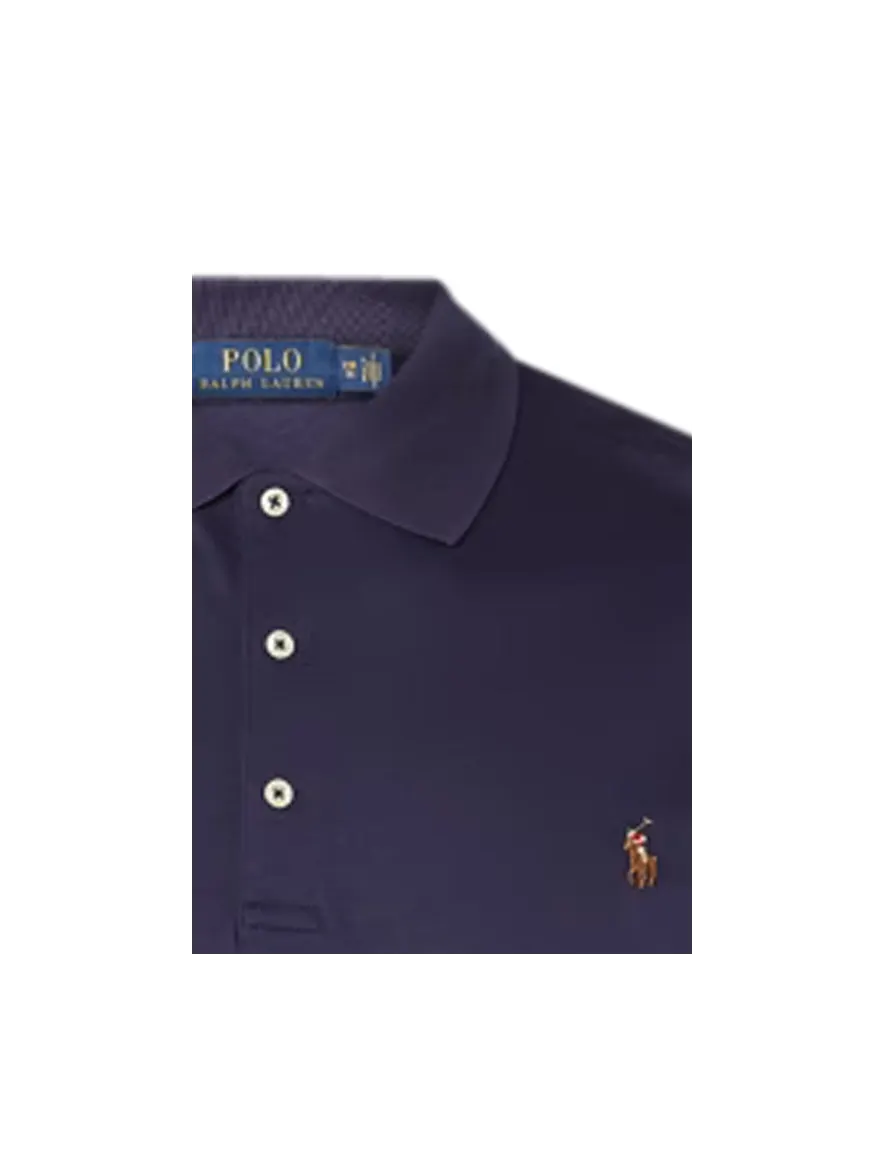 Polo Ralph Lauren Big & Tall poloshirt donkerblauw