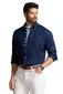 Hemd Ralph Lauren Big & Tall donkerblauw