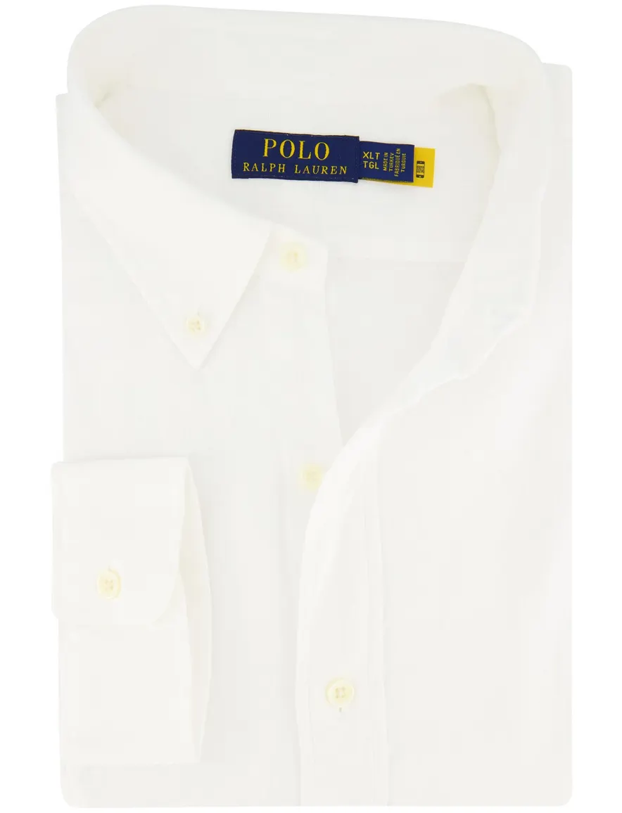 Overhemd Polo Ralph Lauren wit Big & Tall