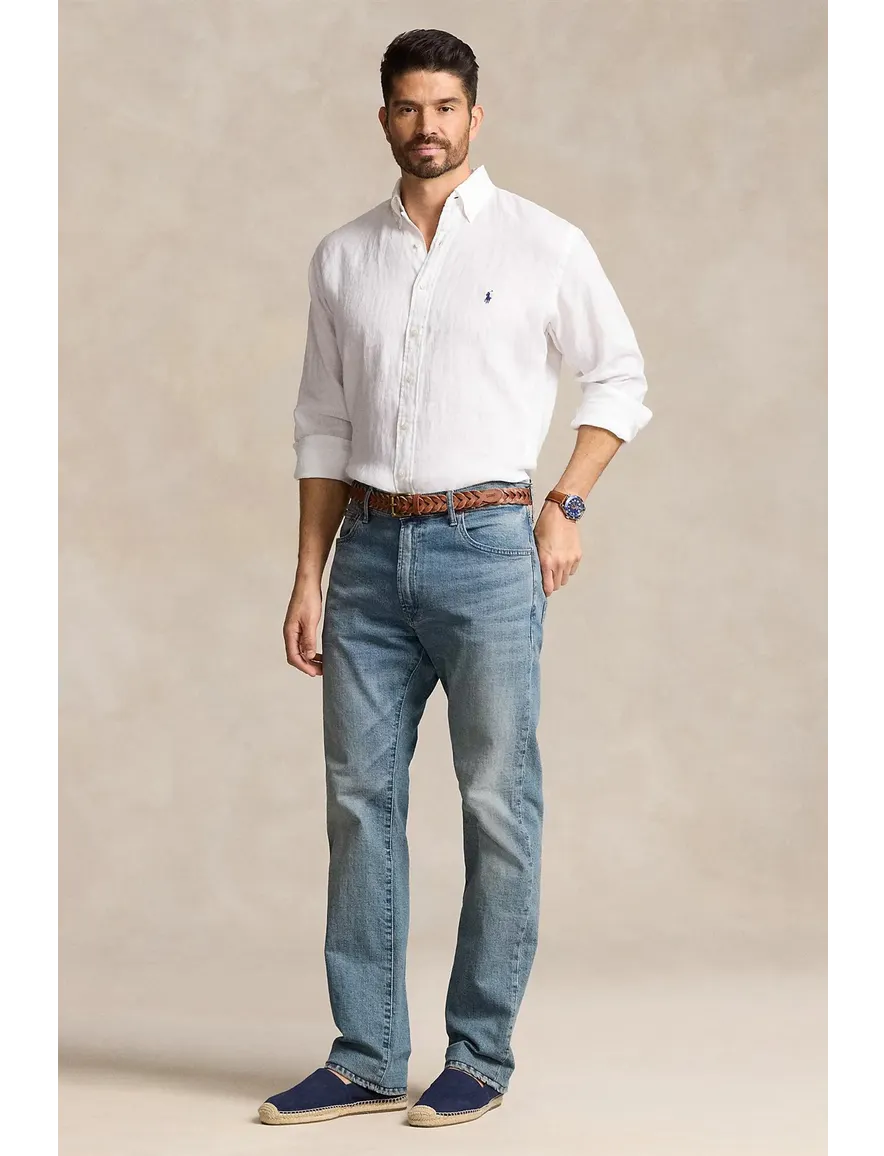 Overhemd Polo Ralph Lauren wit Big & Tall