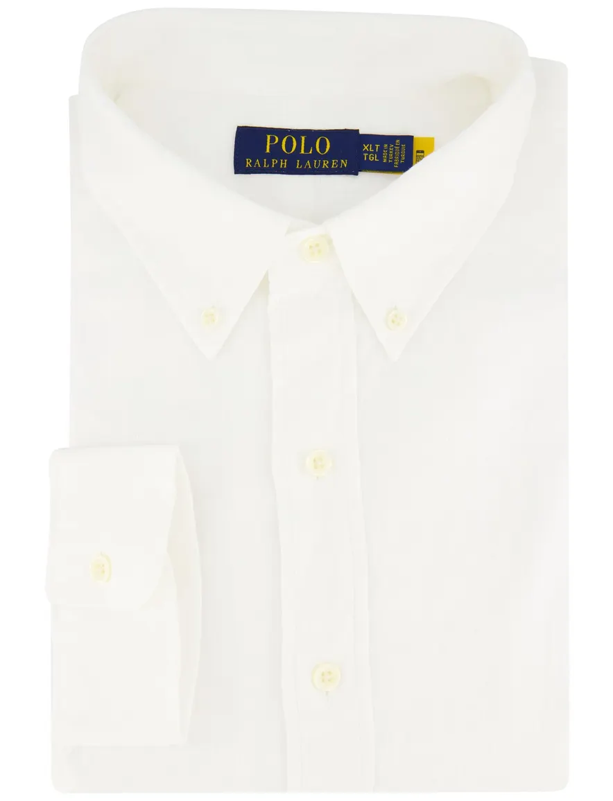 Overhemd Polo Ralph Lauren wit Big & Tall