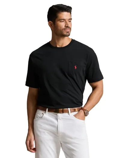 Polo Ralph Lauren Ralph Lauren T-shirt zwart Big & Tall navy