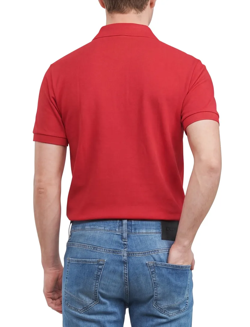 Lacoste poloshirt Classic Fit rood