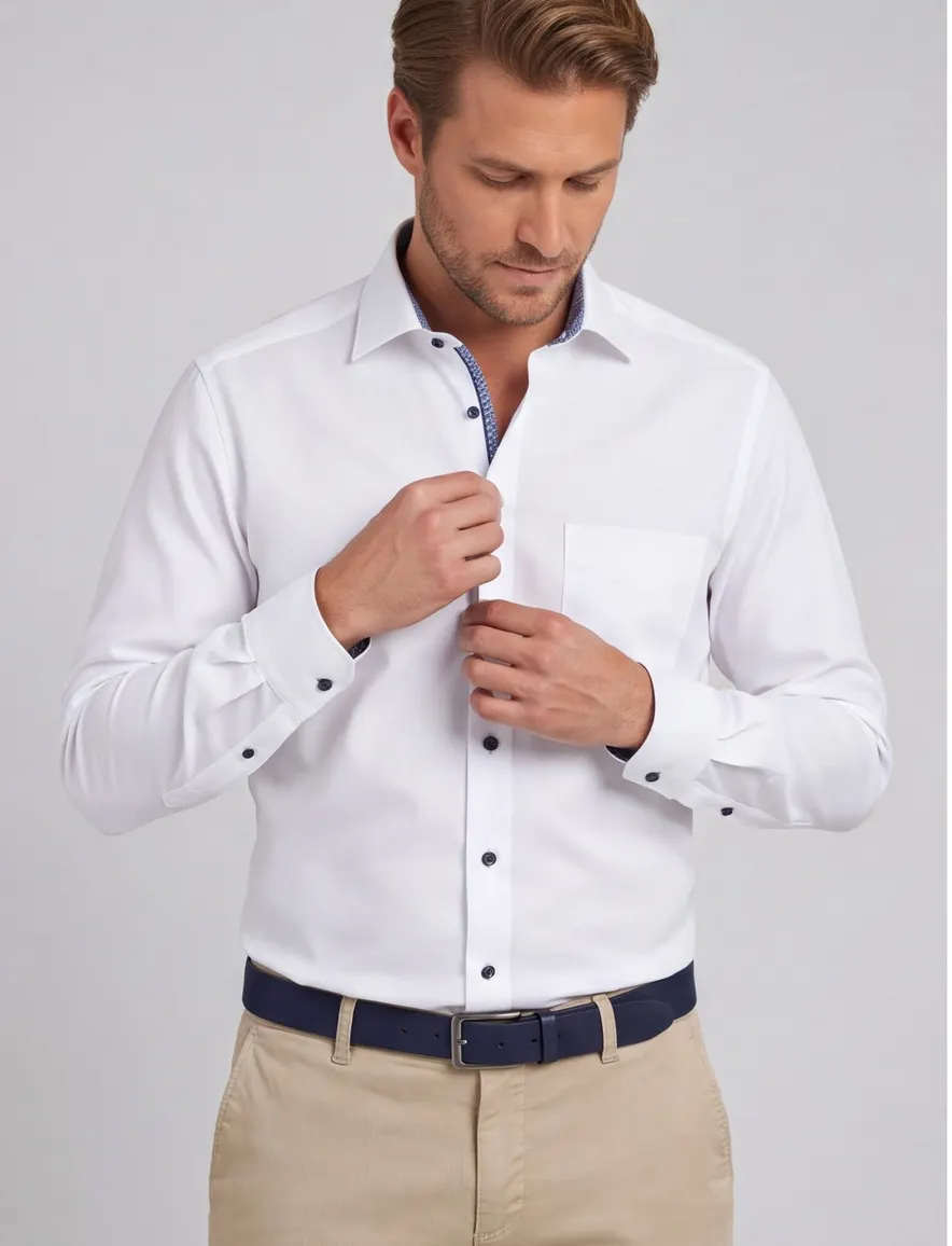 Overhemd Olymp Luxor Modern Fit wit