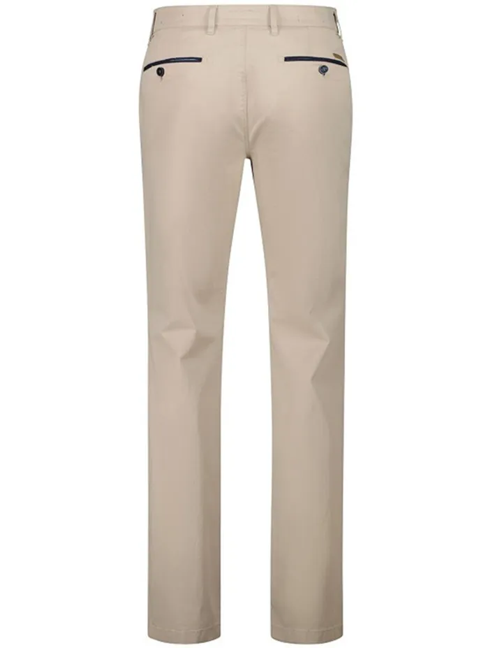 katoenen broek Gardeur Benny beige