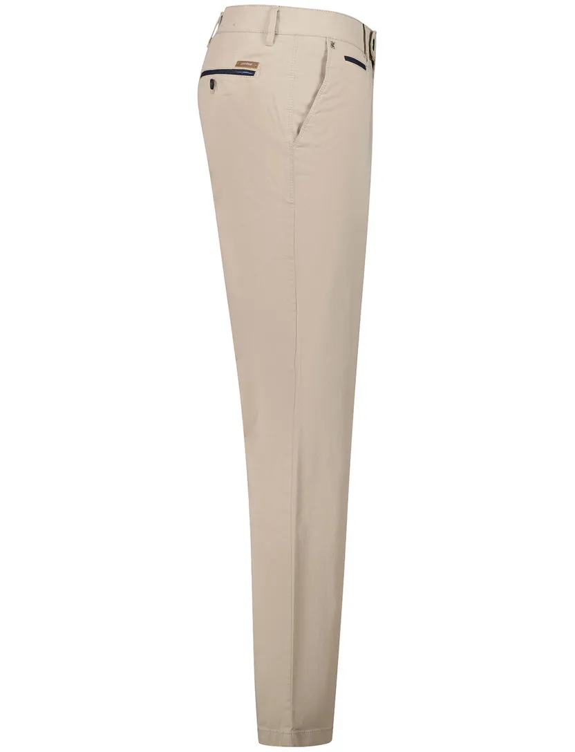 katoenen broek Gardeur Benny beige
